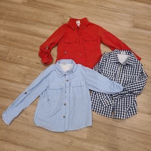 3 Prodoh Boys Fishing Shirts